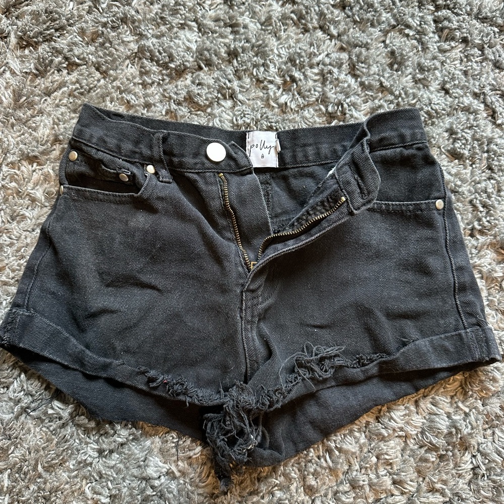 Princess polly black Denim Women's Shorts